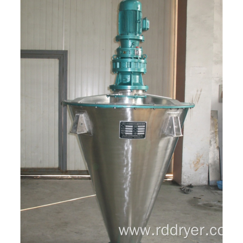 Central Rotary Spraying Design Conical Screw Mixer